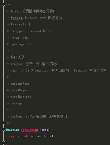 pagination